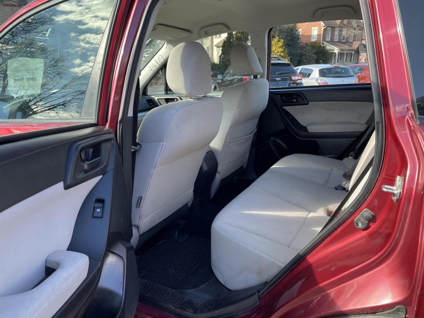 2014 burgandy Subaru Forester 2.5i (JF2SJAAC0EH) with an 2.5L H4 SOHC 16V engine, 6-Speed Automatic transmission, located at 101 N. Main Street, Muncy, PA, 17756, (570) 546-5462, 41.207691, -76.785942 - Photo#5