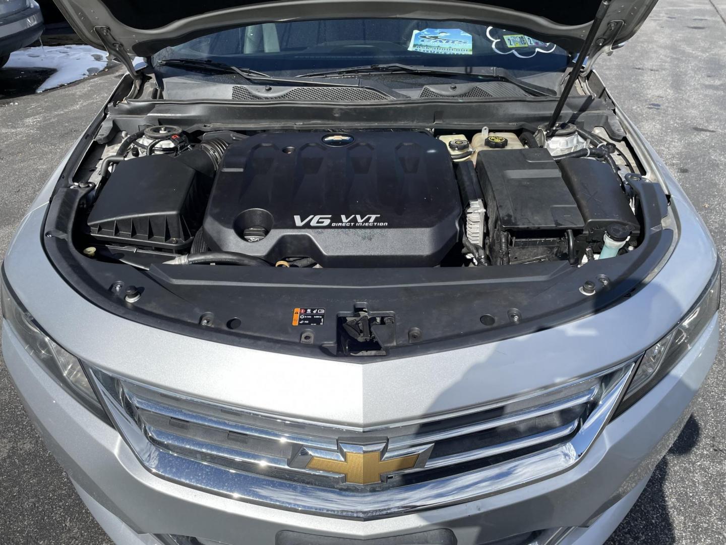 2015 silver Chevrolet Impala 2LT (1G1125S34FU) with an 3.6L V6 DOHC 24V FFV engine, 6-Speed Automatic transmission, located at 101 N. Main Street, Muncy, PA, 17756, (570) 546-5462, 41.207691, -76.785942 - Photo#8