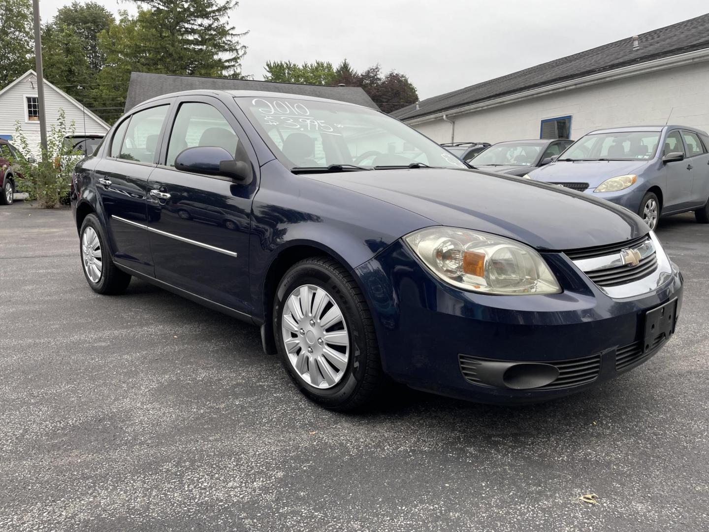 2010 blue Chevrolet Cobalt LT1 Sedan (1G1AD5F5XA7) with an 2.2L L4 DOHC 16V engine, 4-Speed Automatic transmission, located at 101 N. Main Street, Muncy, PA, 17756, (570) 546-5462, 41.207691, -76.785942 - Photo#1