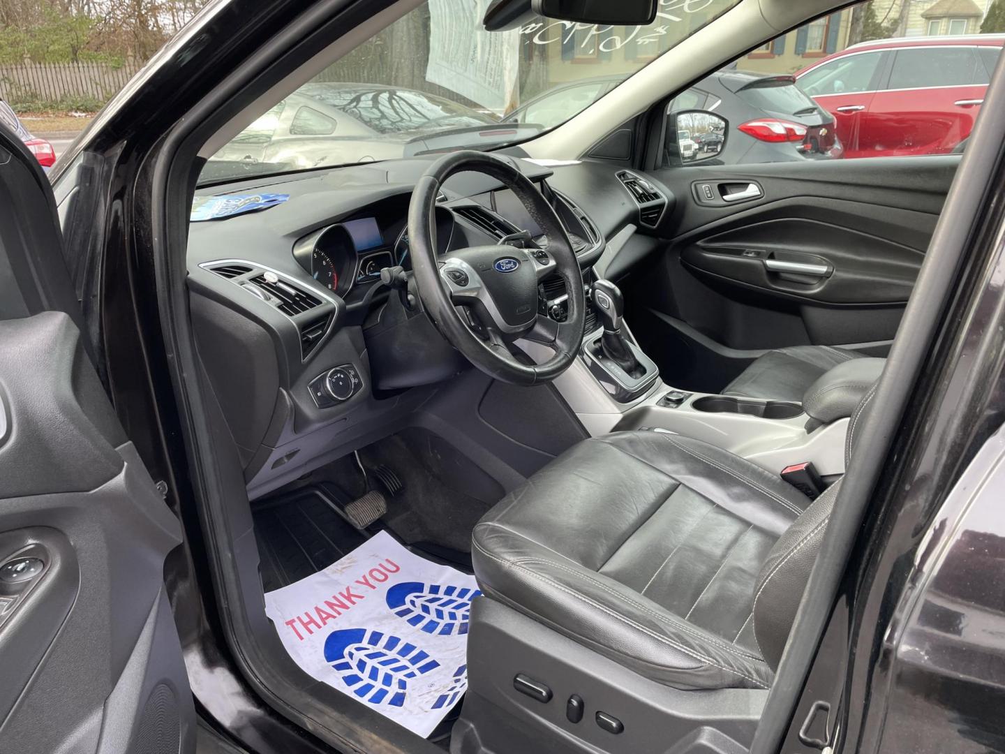 2013 black Ford Escape SEL AWD (1FMCU9HX4DU) with an 1.6L L4 DOHC 16V engine, 6-Speed Automatic transmission, located at 101 N. Main Street, Muncy, PA, 17756, (570) 546-5462, 41.207691, -76.785942 - Photo#4