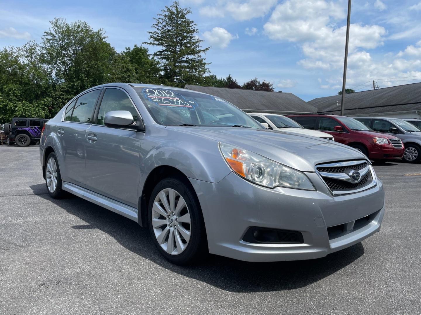 2012 silver /black Subaru Legacy 2.5i Limited (4S3BMBJ68C3) with an 2.5L H4 SOHC 16V engine, Continuously Variable Transmission transmission, located at 101 N. Main Street, Muncy, PA, 17756, (570) 546-5462, 41.207691, -76.785942 - Photo#0