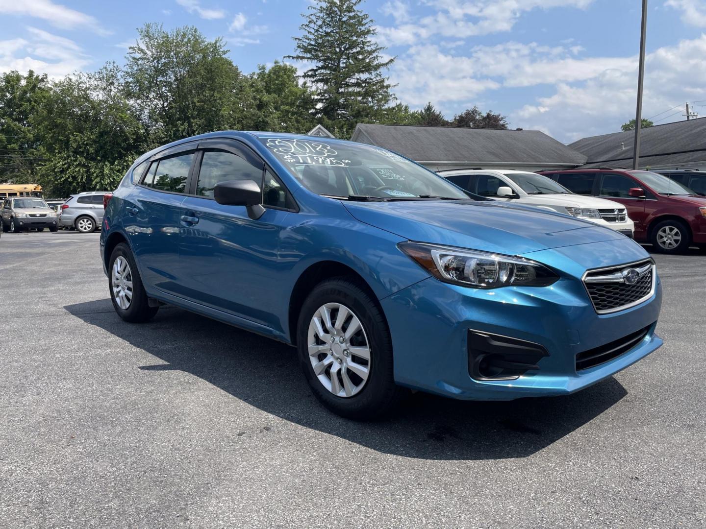 2018 Subaru Impreza 2.0i CVT 5-Door (4S3GTAA64J3) with an 2.0L H4 DOHC 16V engine, CVT transmission, located at 101 N. Main Street, Muncy, PA, 17756, (570) 546-5462, 41.207691, -76.785942 - Photo#1