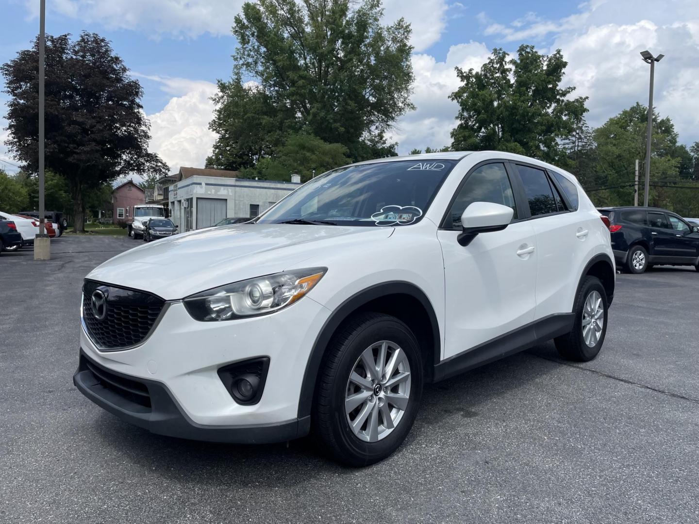 2014 Mazda CX-5 Touring AWD (JM3KE4CY0E0) with an 2.5L L4 DOHC 16V engine, 6-Speed Automatic transmission, located at 101 N. Main Street, Muncy, PA, 17756, (570) 546-5462, 41.207691, -76.785942 - Photo#1