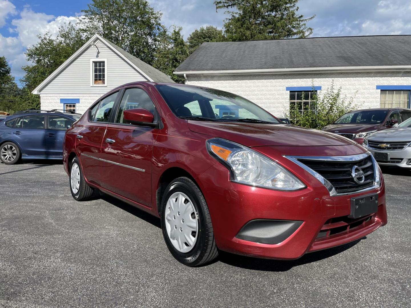 2017 Nissan Versa 1.6 S 4A (3N1CN7AP7HK) with an 1.6L L4 DOHC 16V engine, 4A transmission, located at 101 N. Main Street, Muncy, PA, 17756, (570) 546-5462, 41.207691, -76.785942 - Photo#0