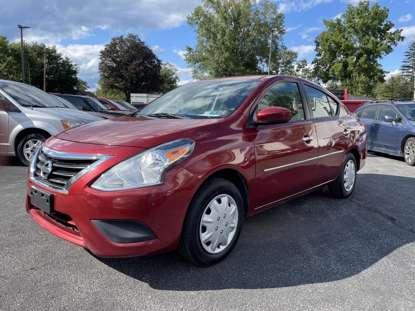 2017 Nissan Versa 1.6 S 4A (3N1CN7AP7HK) with an 1.6L L4 DOHC 16V engine, 4A transmission, located at 101 N. Main Street, Muncy, PA, 17756, (570) 546-5462, 41.207691, -76.785942 - Photo#1