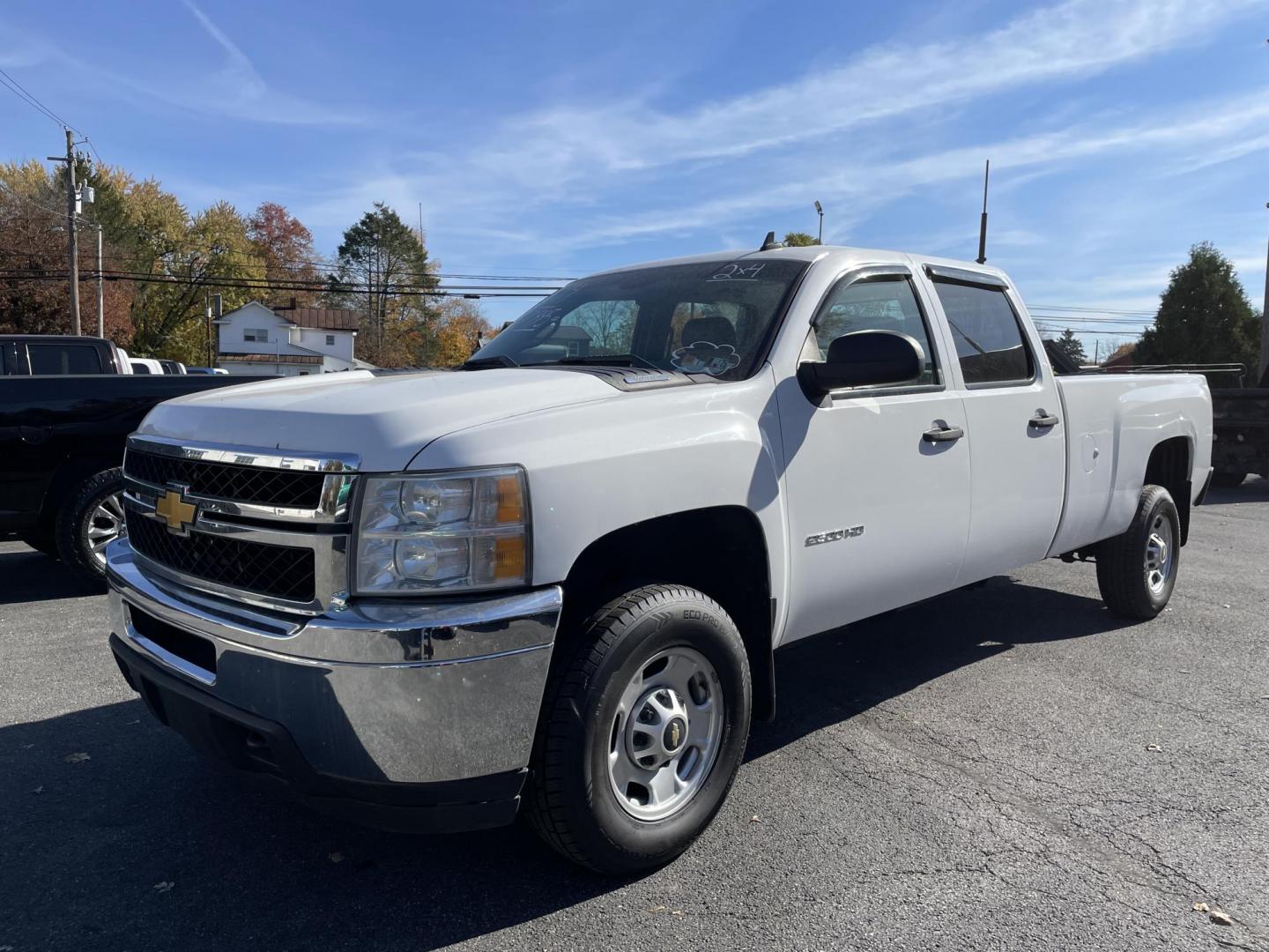 2014 Chevrolet Silverado 2500HD Work Truck Crew Cab 2WD (1GC1CVCG0EF) with an 6.0L V8 OHV 16V FFV engine, 6-Speed Automatic transmission, located at 101 N. Main Street, Muncy, PA, 17756, (570) 546-5462, 41.207691, -76.785942 - Photo#0