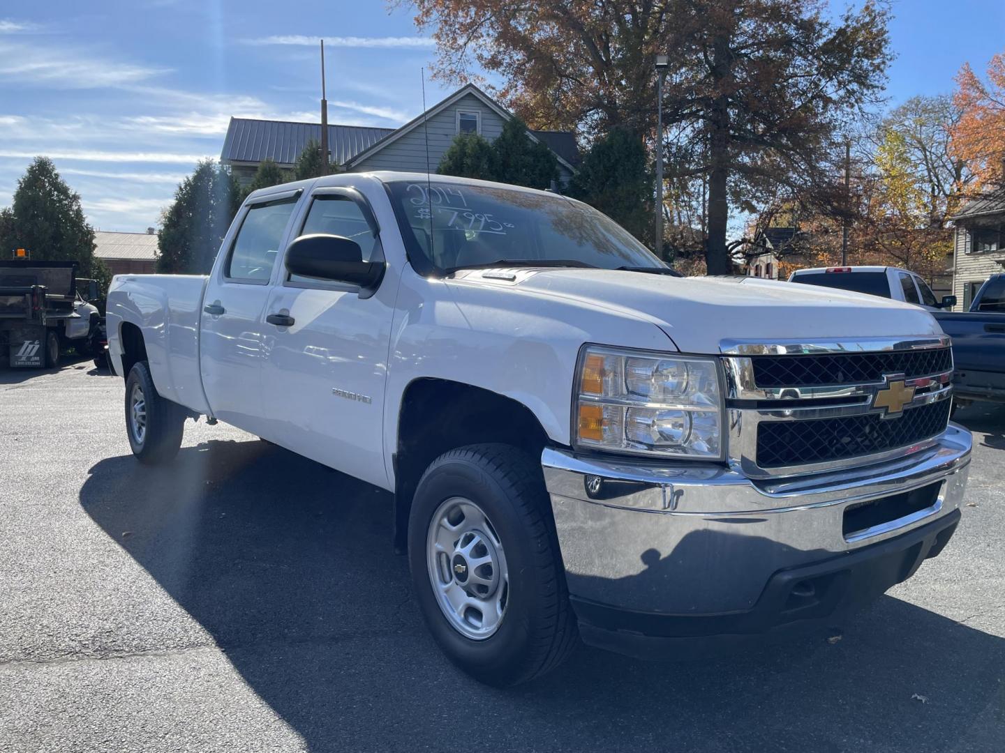 2014 Chevrolet Silverado 2500HD Work Truck Crew Cab 2WD (1GC1CVCG0EF) with an 6.0L V8 OHV 16V FFV engine, 6-Speed Automatic transmission, located at 101 N. Main Street, Muncy, PA, 17756, (570) 546-5462, 41.207691, -76.785942 - Photo#1