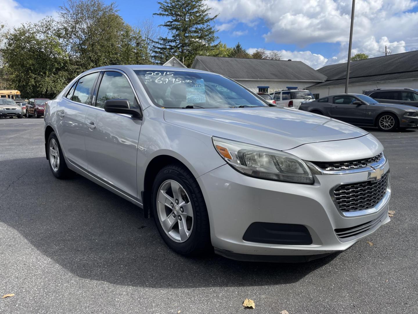 2015 Chevrolet Malibu LS (1G11B5SL0FF) with an 2.5L L4 DOHC 16V engine, 6-Speed Automatic transmission, located at 101 N. Main Street, Muncy, PA, 17756, (570) 546-5462, 41.207691, -76.785942 - Photo#0