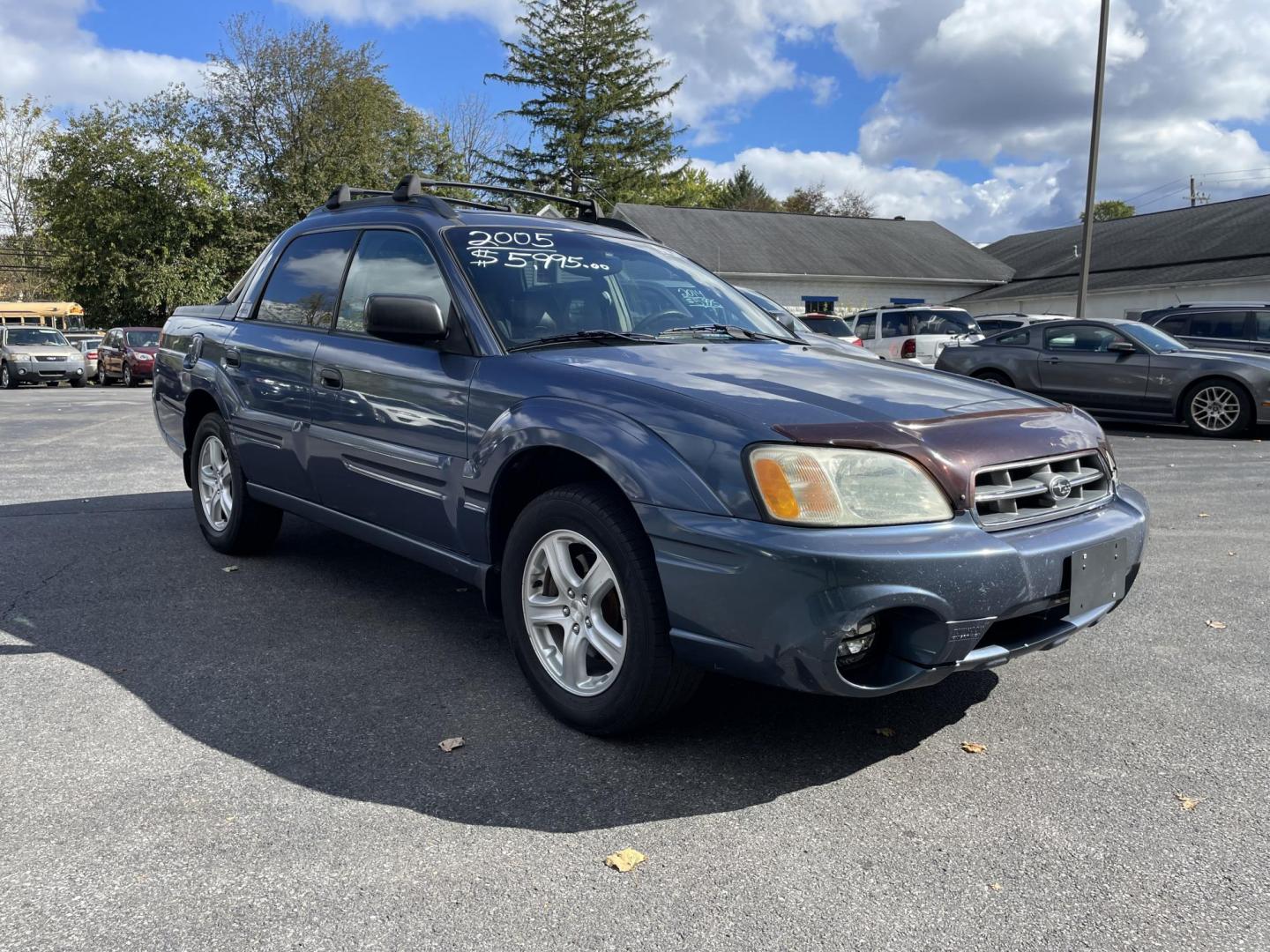 2005 blue Subaru Baja Sport (4S4BT62C457) with an 2.5L H4 SOHC 16V engine, Automatic Overdrive transmission, located at 101 N. Main Street, Muncy, PA, 17756, (570) 546-5462, 41.207691, -76.785942 - Photo#0