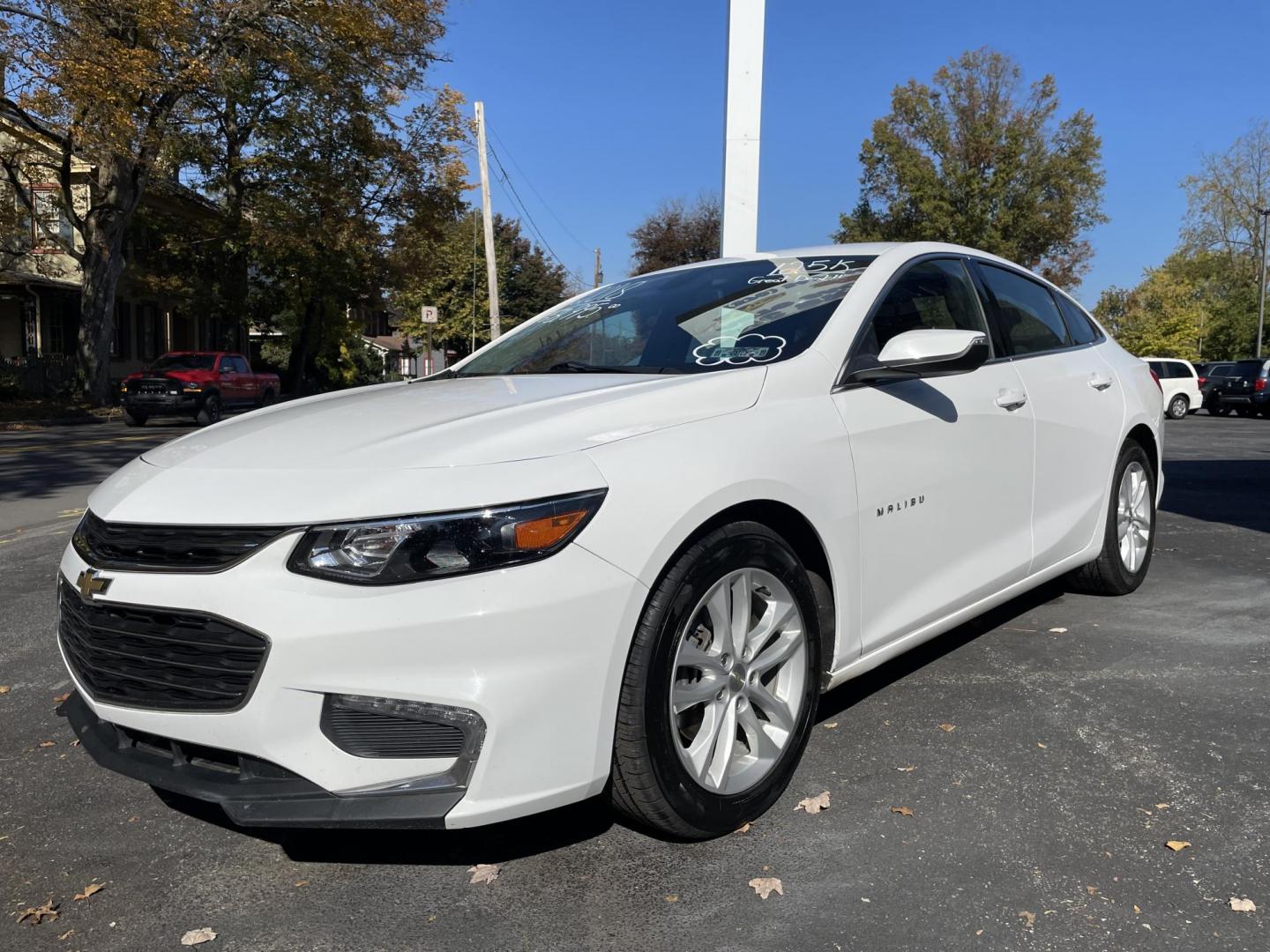 2018 White Chevrolet Malibu LT (1G1ZD5ST1JF) with an 1.5L L4 DOHC 16V engine, 6A transmission, located at 101 N. Main Street, Muncy, PA, 17756, (570) 546-5462, 41.207691, -76.785942 - Photo#0