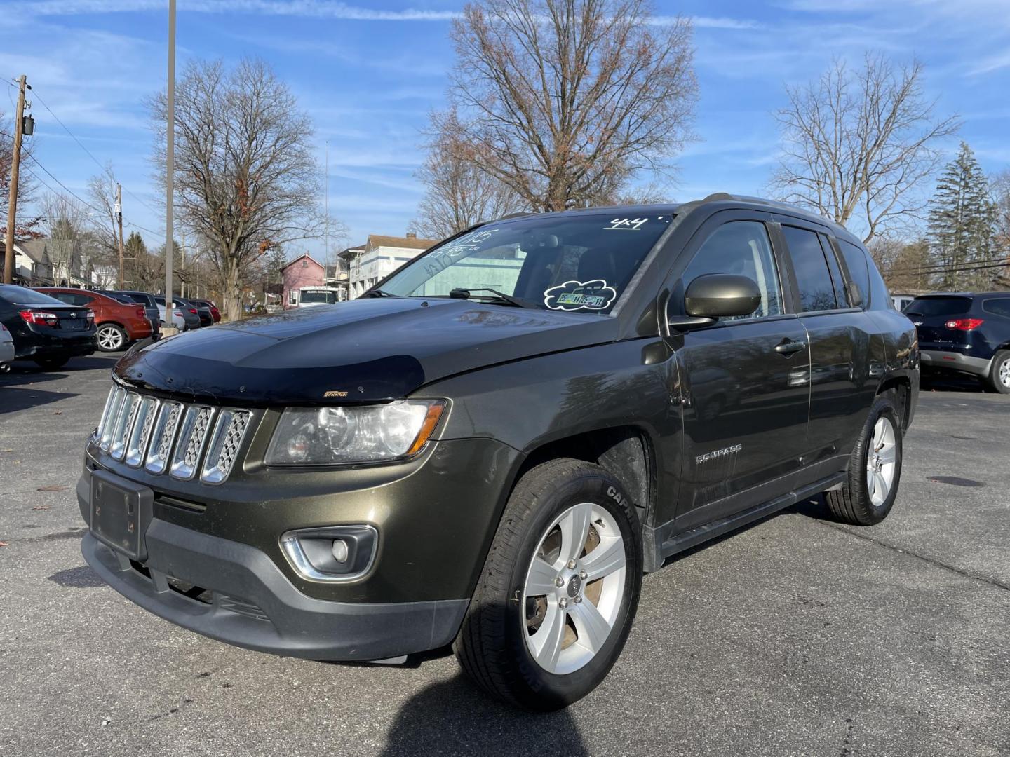 2015 Jeep Compass Latitude 4WD (1C4NJDEB6FD) with an 2.4L L4 DOHC 16V engine, Continuously Variable Transmission transmission, located at 101 N. Main Street, Muncy, PA, 17756, (570) 546-5462, 41.207691, -76.785942 - Photo#0