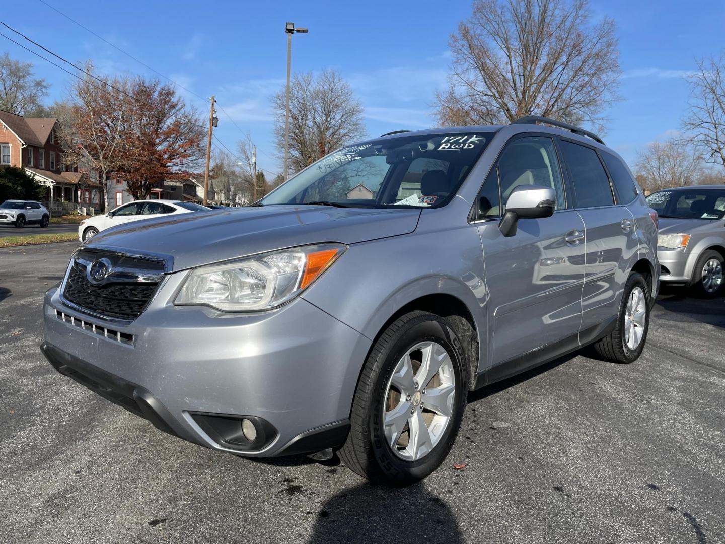 2014 Subaru Forester 2.5i Touring (JF2SJAPC5EH) with an 2.5L H4 SOHC 16V engine, 6-Speed Automatic transmission, located at 101 N. Main Street, Muncy, PA, 17756, (570) 546-5462, 41.207691, -76.785942 - Photo#0