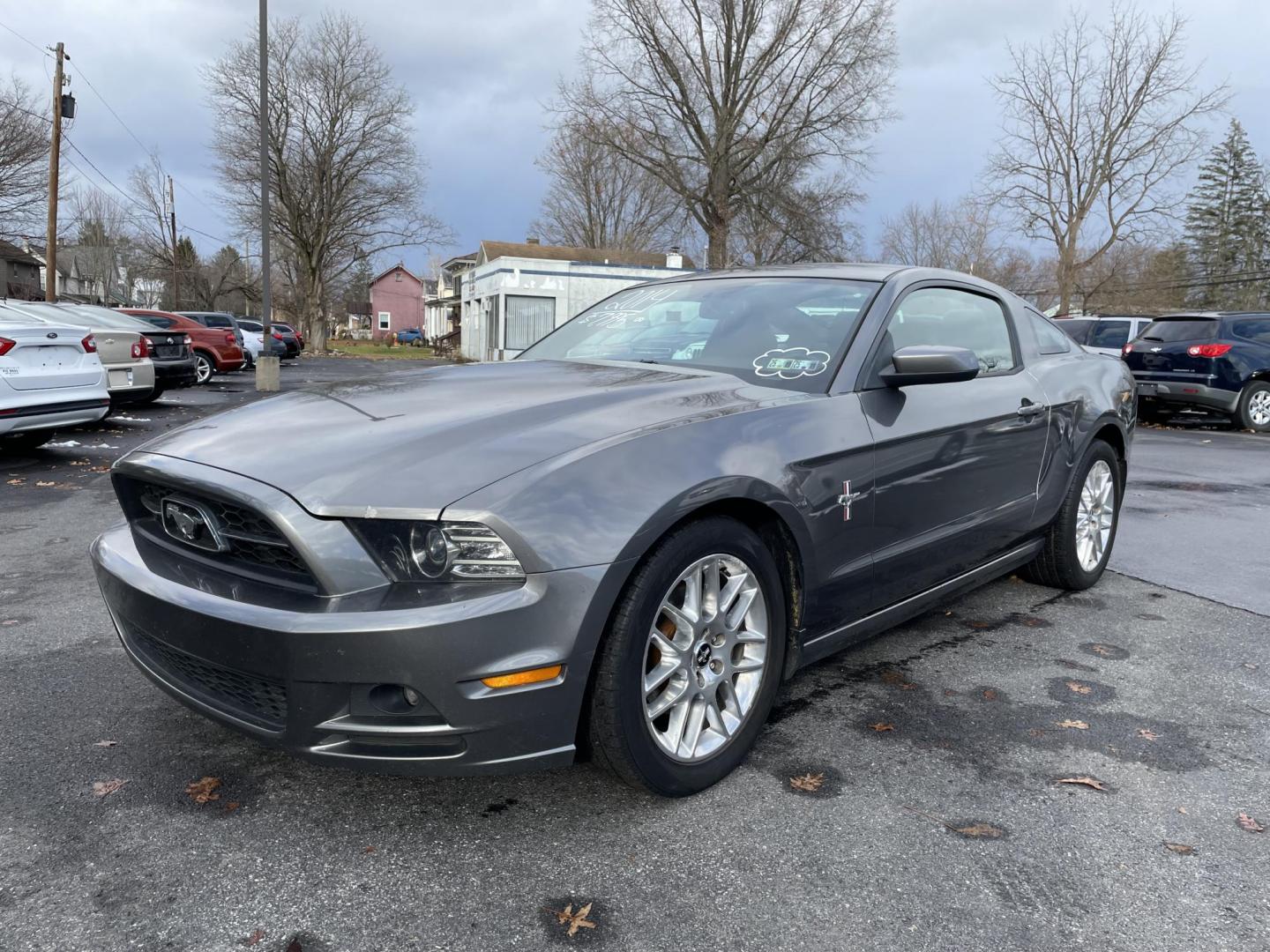 2014 Ford Mustang V6 Coupe (1ZVBP8AM1E5) with an 3.7L V6 DOHC 24V engine, located at 101 N. Main Street, Muncy, PA, 17756, (570) 546-5462, 41.207691, -76.785942 - Photo#1