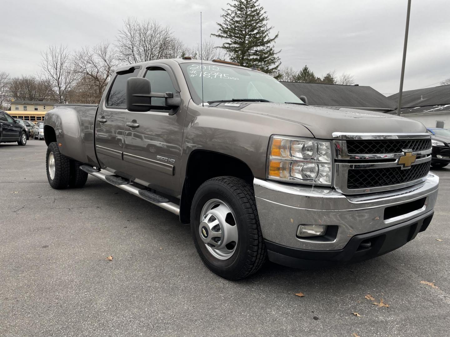 2012 Chevrolet Silverado 3500HD LTZ Crew Cab 4WD (1GC4K1C80CF) with an 6.6L V8 OHV 32V TURBO DIESEL engine, 6-Speed Automatic transmission, located at 101 N. Main Street, Muncy, PA, 17756, (570) 546-5462, 41.207691, -76.785942 - Photo#1