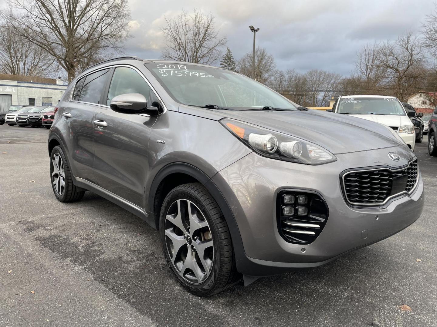 2019 Kia Sportage SX AWD (KNDPRCA61K7) with an 2.0L L4 DOHC 16V engine, 6A transmission, located at 101 N. Main Street, Muncy, PA, 17756, (570) 546-5462, 41.207691, -76.785942 - Photo#3