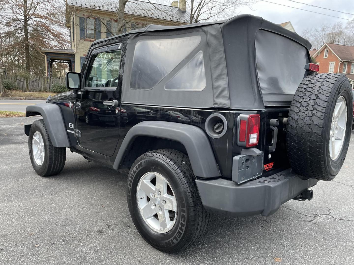 2008 Jeep Wrangler X (1J4FA24128L) with an 3.8L V6 OHV 12V engine, 5-Speed Manual transmission, located at 101 N. Main Street, Muncy, PA, 17756, (570) 546-5462, 41.207691, -76.785942 - Photo#2