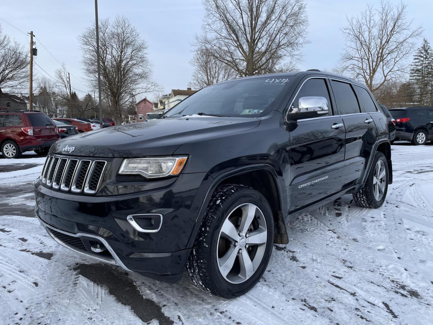 2015 Jeep Grand Cherokee Overland 4WD (1C4RJFCG9FC) with an 3.6L V6 DOHC 24V engine, 8-Speed Automatic transmission, located at 101 N. Main Street, Muncy, PA, 17756, (570) 546-5462, 41.207691, -76.785942 - Photo#0