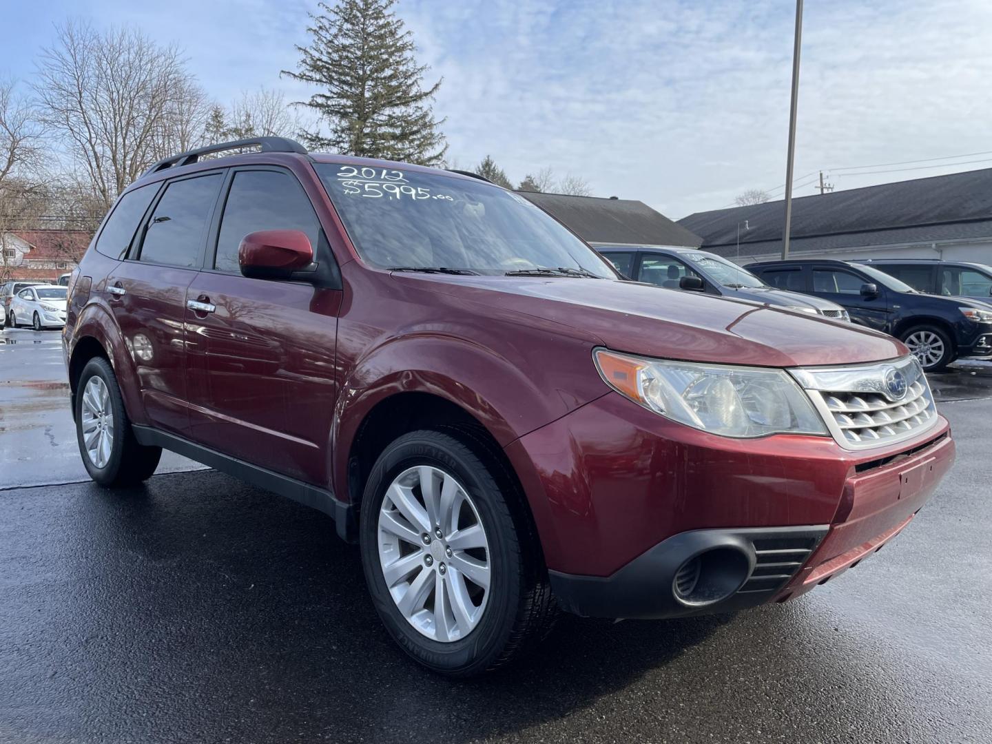 2012 Subaru Forester 2.5X Premium (JF2SHBDC4CH) with an 2.5L H4 SOHC 16V engine, 4-Speed Automatic transmission, located at 101 N. Main Street, Muncy, PA, 17756, (570) 546-5462, 41.207691, -76.785942 - Photo#1